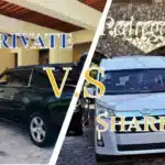 Private Transportation vs shared transportation