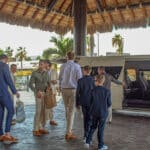 People Wedding Arrivals Cabo Hotel
