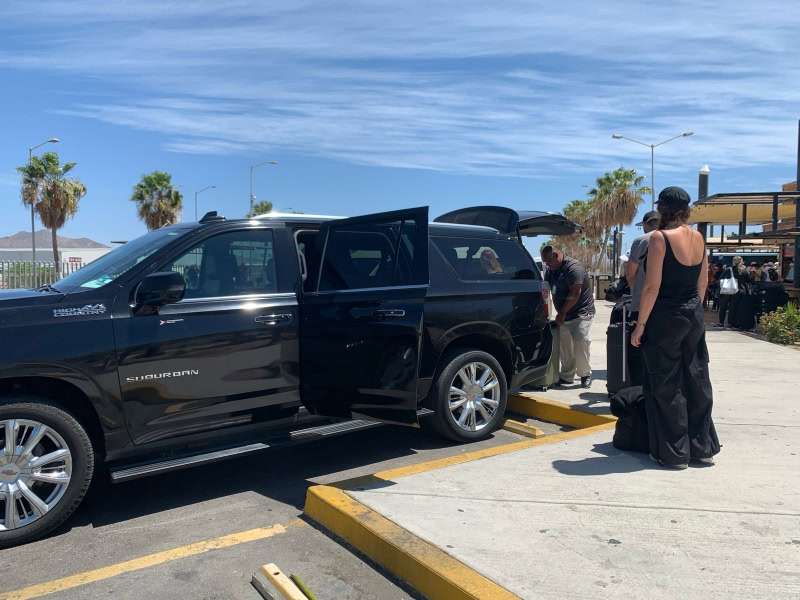 arriving for a vacation in Los Cabos
