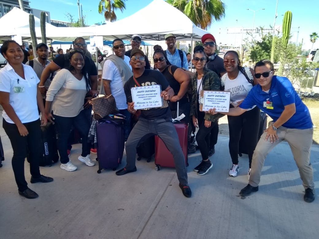 Happy Clients at SJD airport